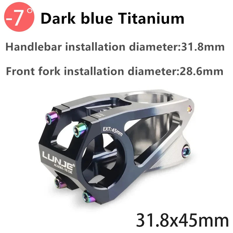 LUNJE Riser and non-riser Handlebar Stem