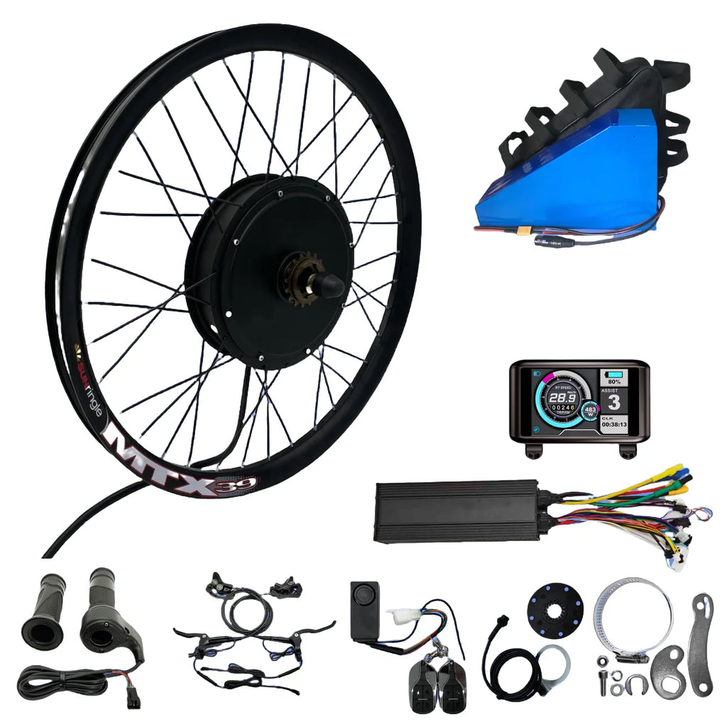 72V 3000W MTX Conversion Kits with Battery