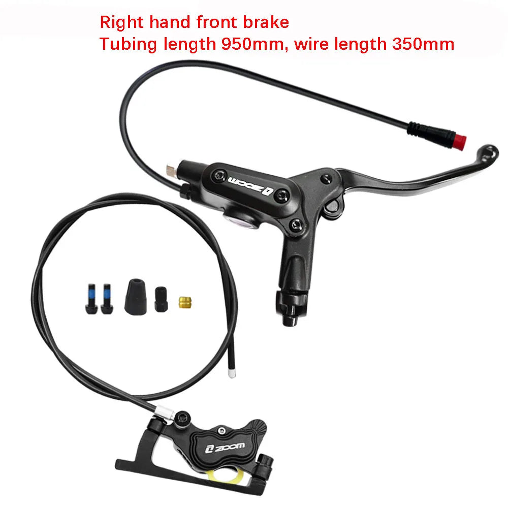 Full 4-Piston Hydraulic Brake Kit