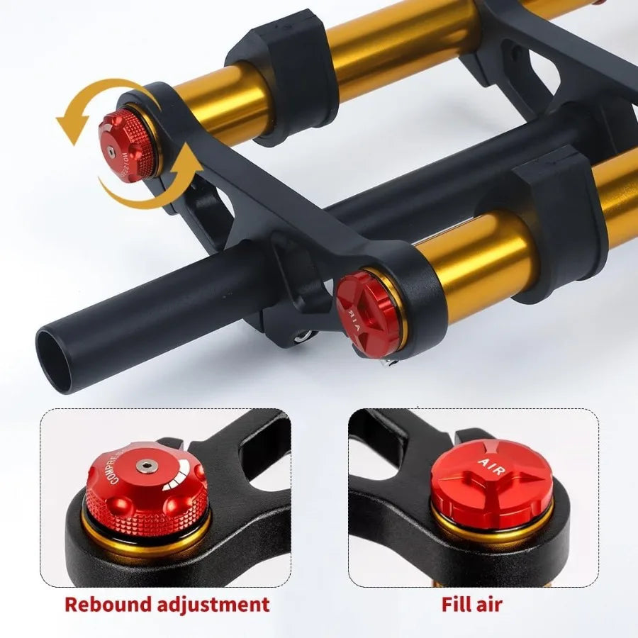 Gold 140mm e-bike Front Suspension