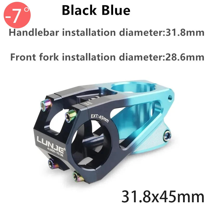 LUNJE Riser and non-riser Handlebar Stem