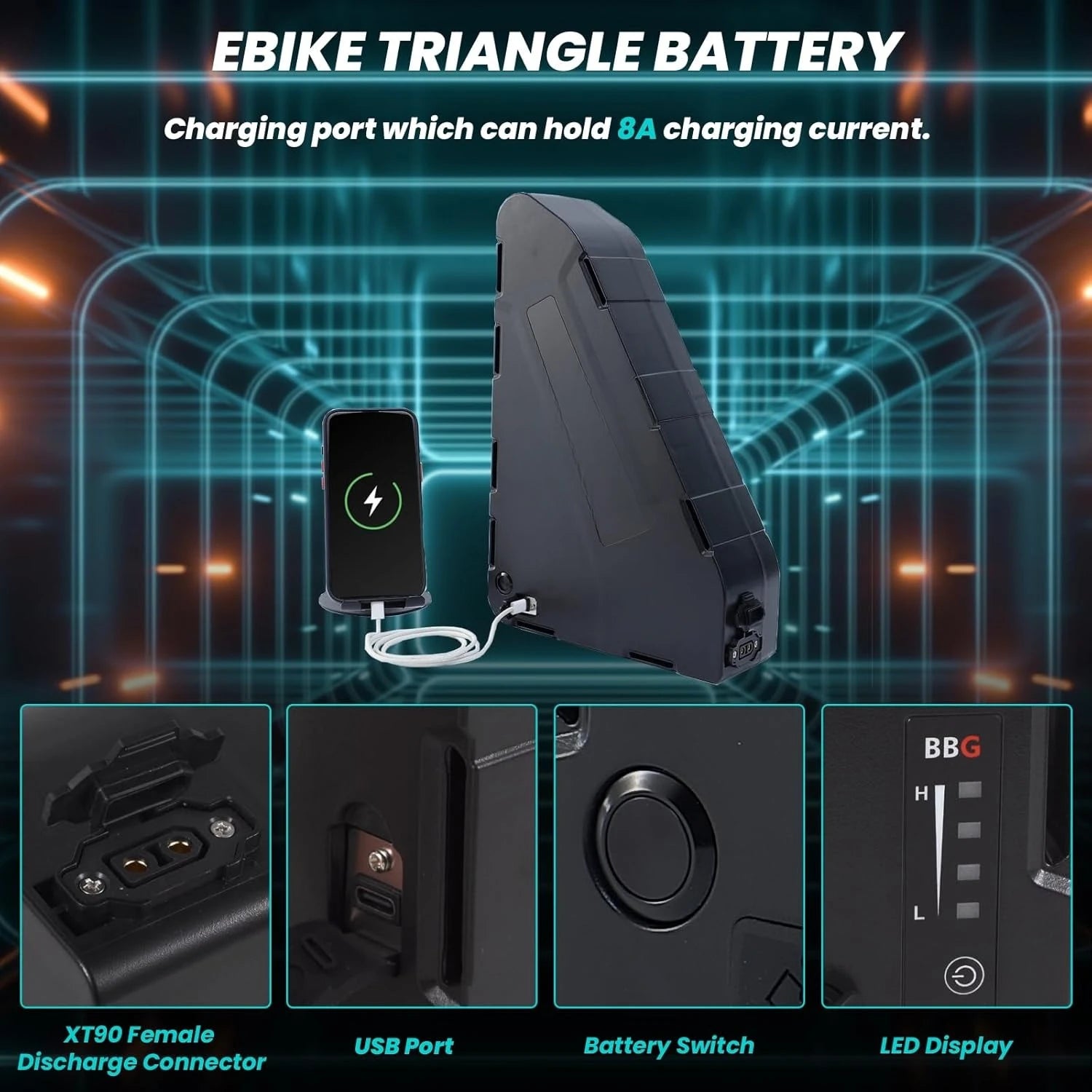 72V 20ah E-bike Battery