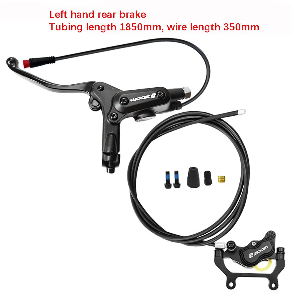 Full 4-Piston Hydraulic Brake Kit
