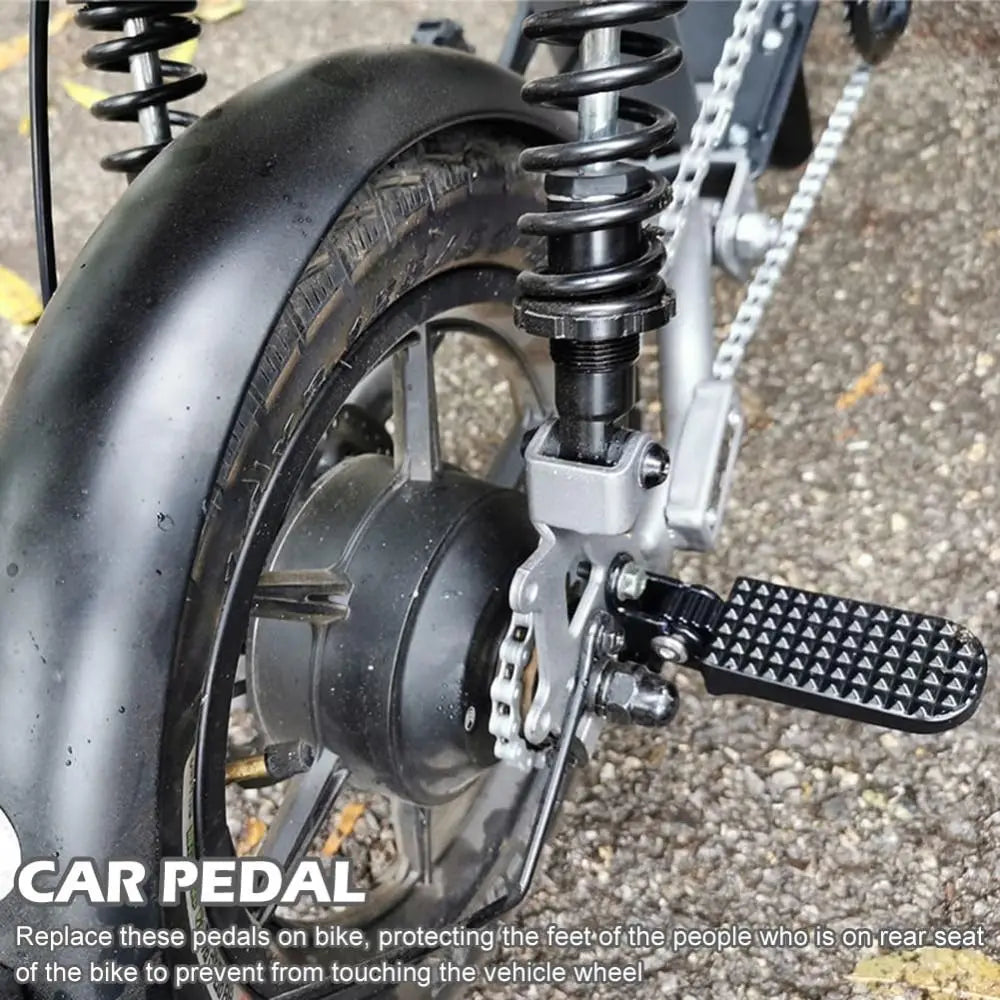 E-bike rear pegs