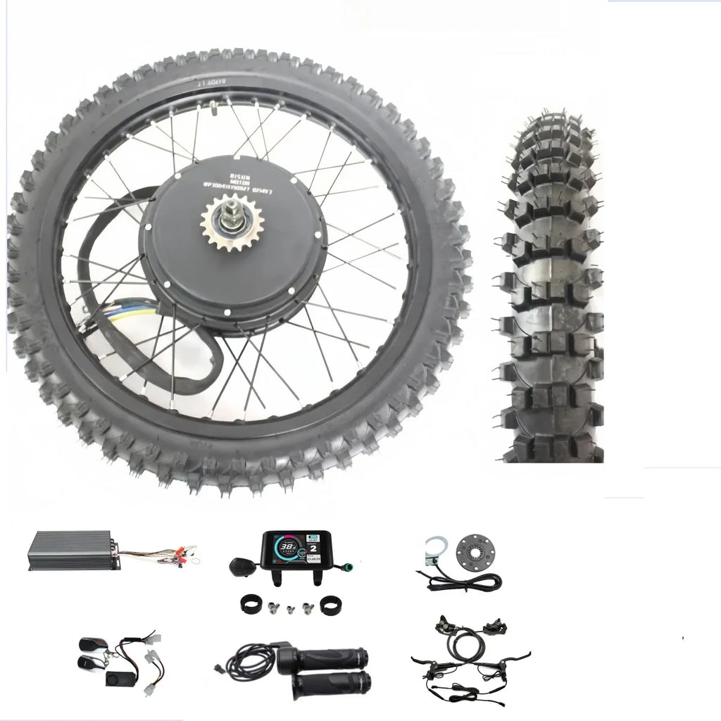 72V 8000W e-moto Conversion Kit QS Hub Motor