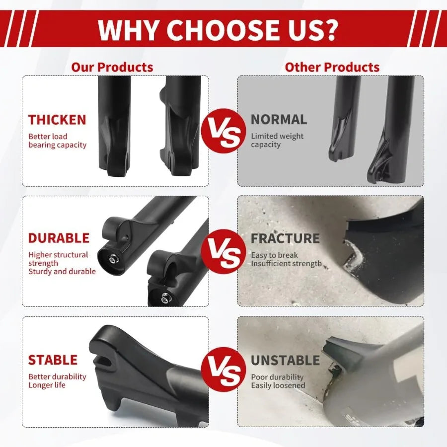 140mm e-bike Front Suspension