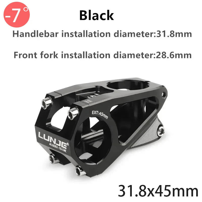 LUNJE Riser and non-riser Handlebar Stem