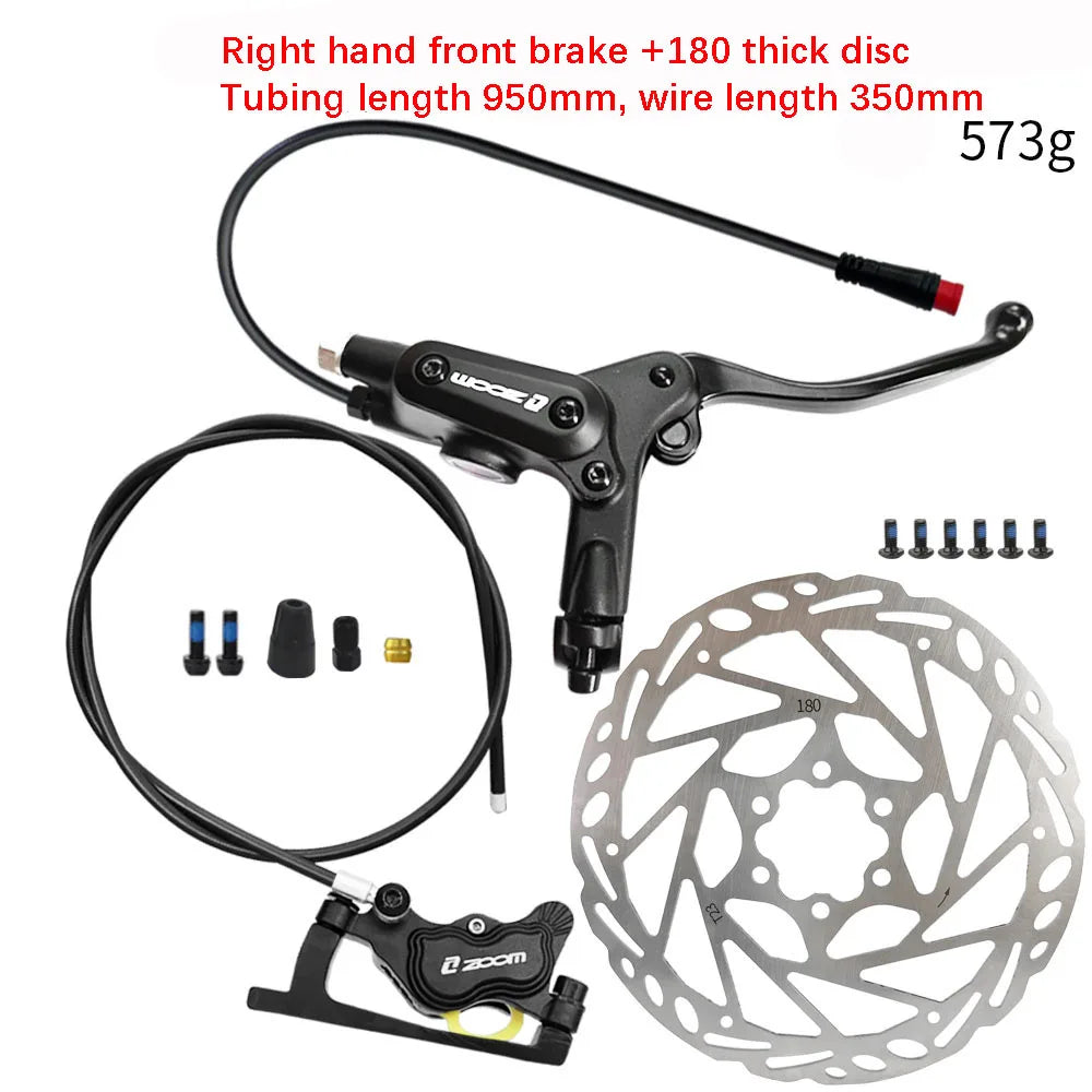 Full 4-Piston Hydraulic Brake Kit