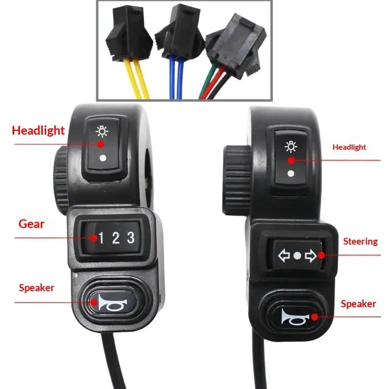 3 in 1 Handlebar Control Pannel