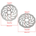 203mm Brake Disk set for E-moto Bikes