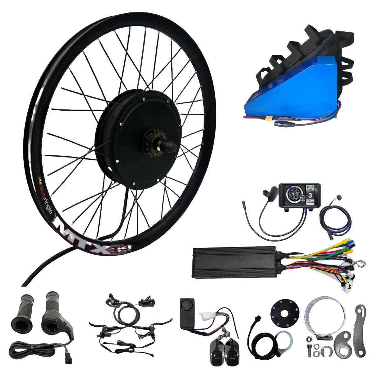72V 3000W MTX Conversion Kits with Battery