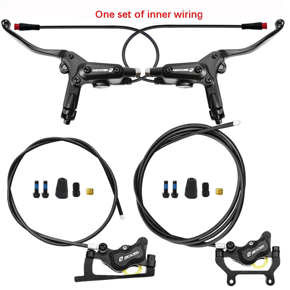 Full 4-Piston Hydraulic Brake Kit