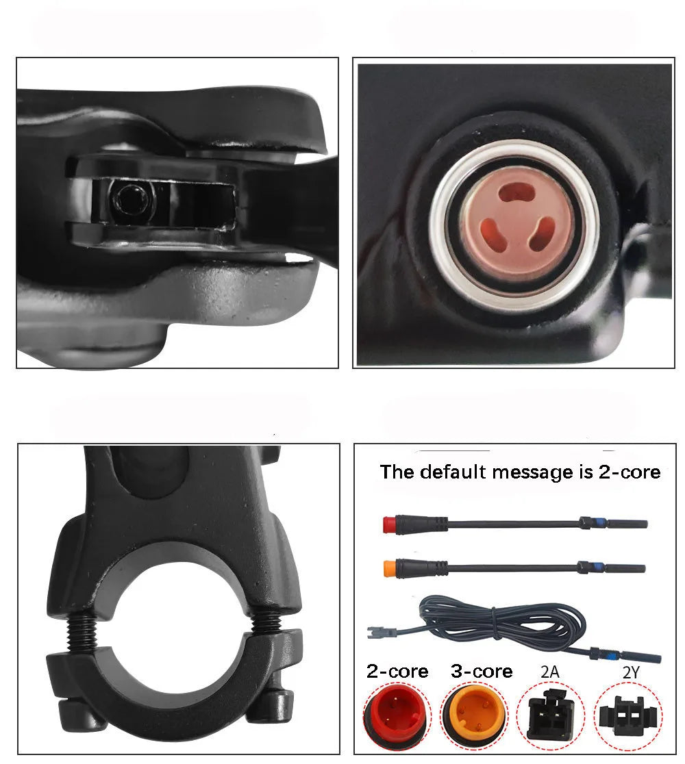 Full 4-Piston Hydraulic Brake Kit