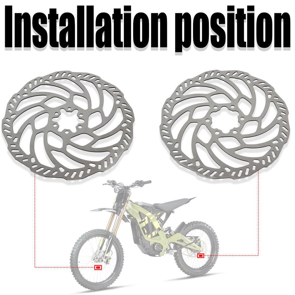 203mm Brake Disk set for E-moto Bikes