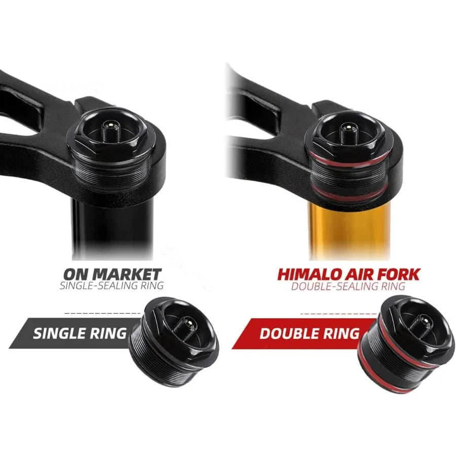 Downhill style e-bike Front Suspension