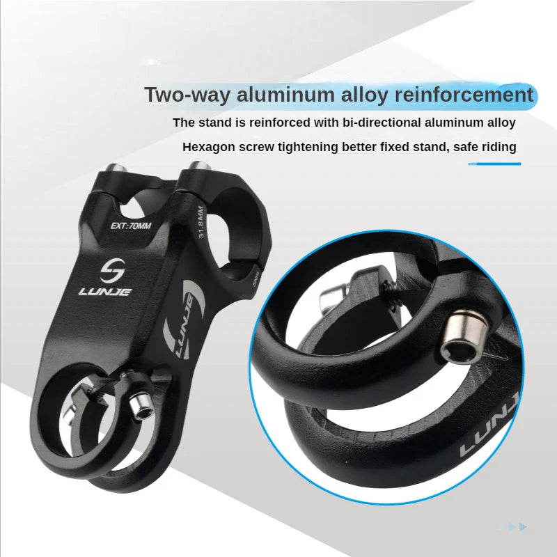 LUNJE Riser and non-riser Handlebar Stem