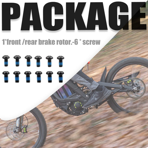 203mm Brake Disk set for E-moto Bikes