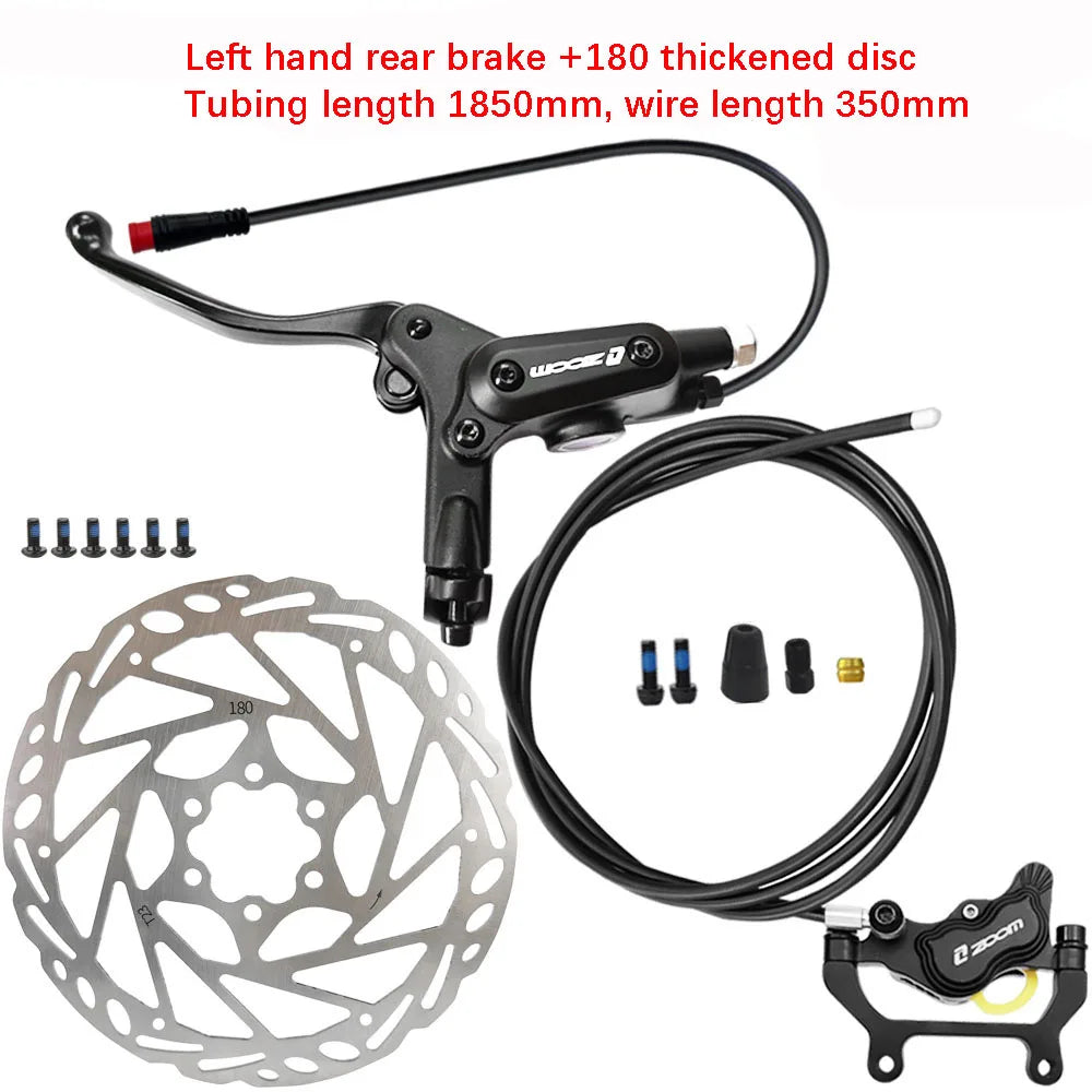 Full 4-Piston Hydraulic Brake Kit