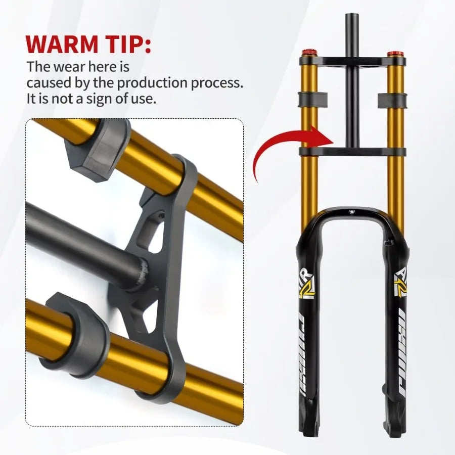 Gold 140mm e-bike Front Suspension