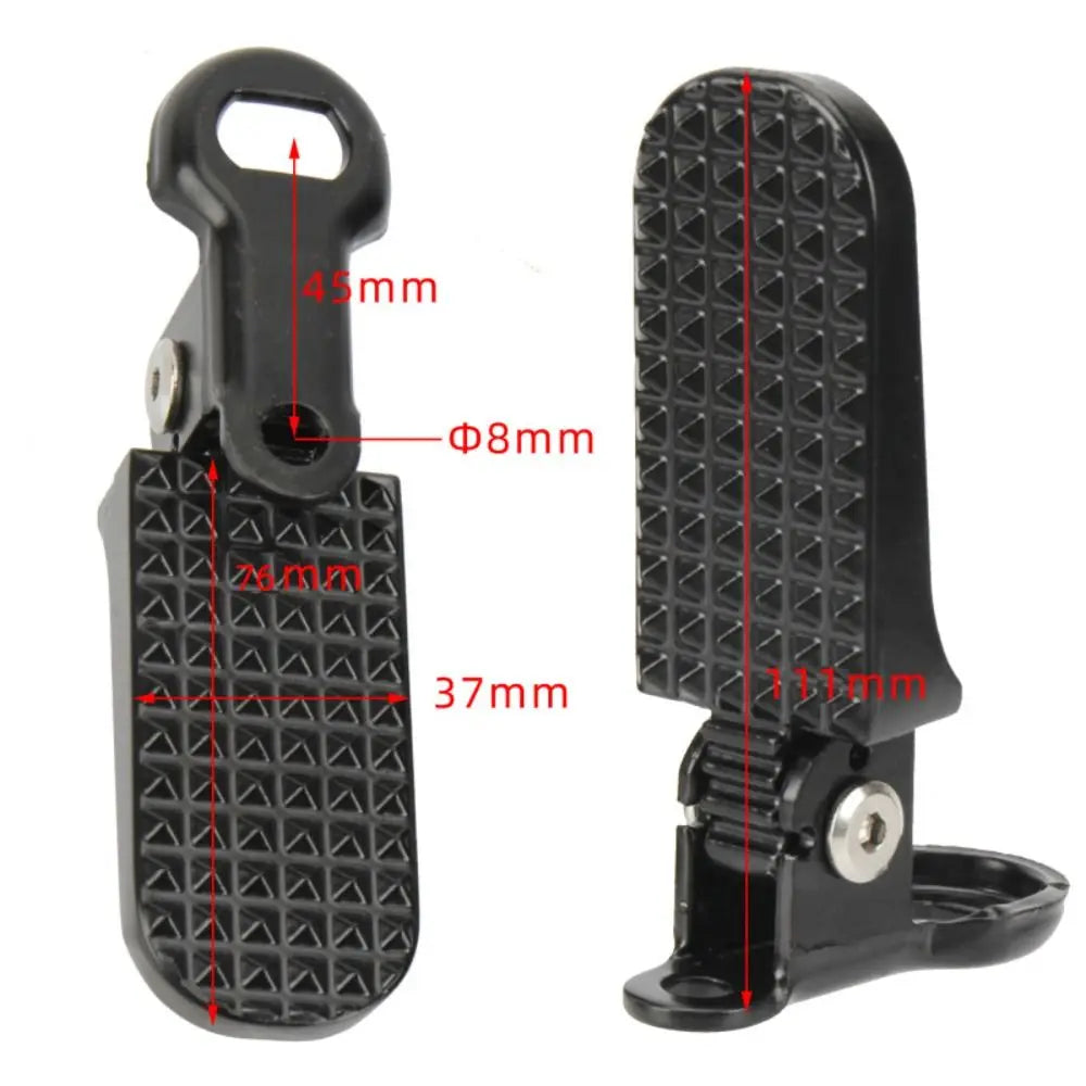 E-bike rear pegs