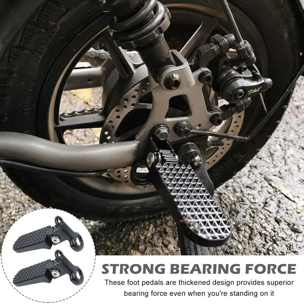 E-bike rear pegs